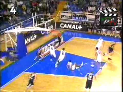 Sezon 2002/2003: Real Madryt - WKS Śląsk Wrocław 79:85