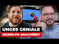 Unges geniale Krisen-PR analysiert