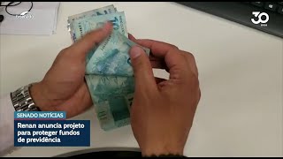 Renan propõe uso do FGC para proteger beneficiários da Previdência contra fraudes