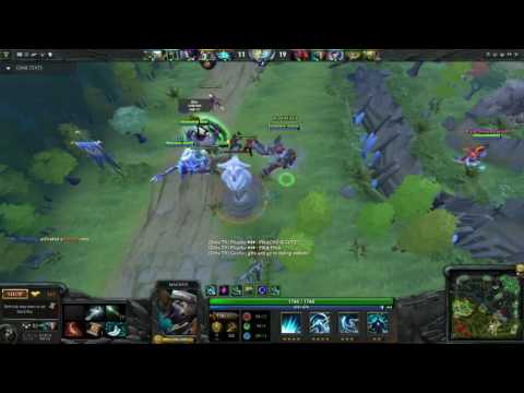 Dota 2 fast push the top tower