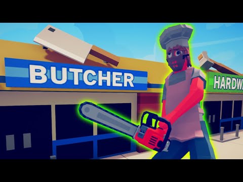🪚Chainsaw Butcher vs Every Faction - Totally Accurate Battle Simulator TABS