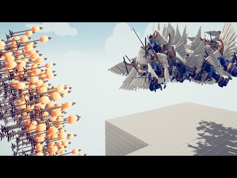 100x VALKYRIE vs EVERY GOD | Totally Accurate Battle Simulator TABS