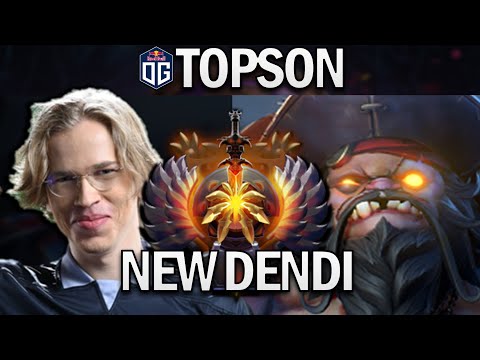 OG.TOPSON PUDGE - NEW DENDI - DOTA 2 7.28 GAMEPLAY