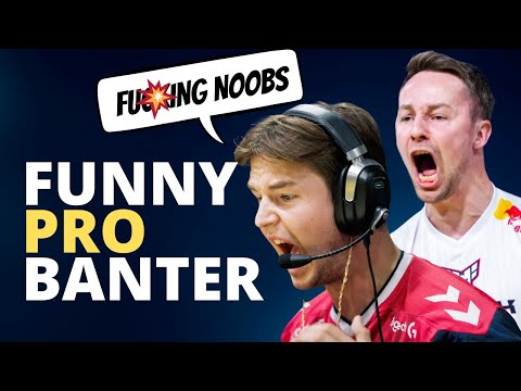 WHEN CS:GO PROS TRASH TALK THEIR OPPONENTS!