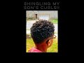 Shingling My Son’s Hair With Quench and Photogenic