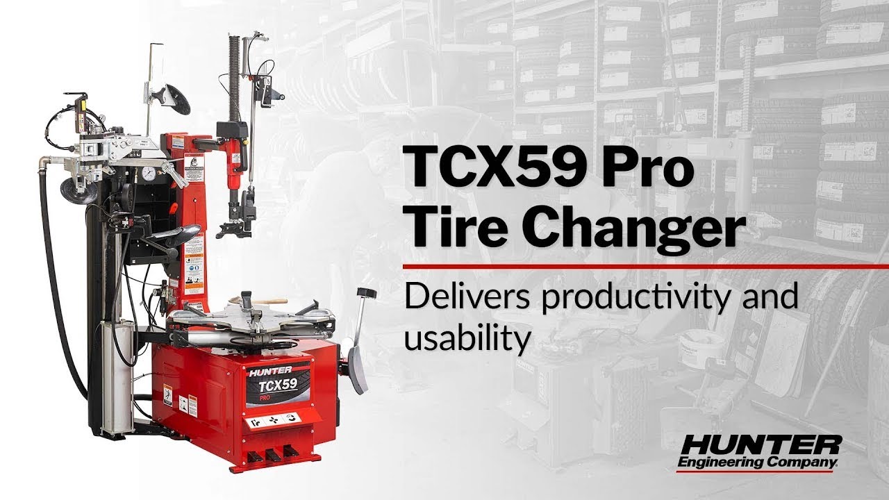TCX59 Pro Tire Changer delivers productivity and usability