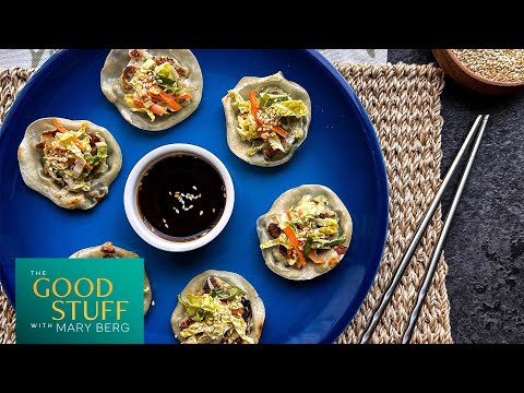 Mary's Recipe of the Day: Smashed Shrimp Dumplings | The Good Stuff with Mary Berg