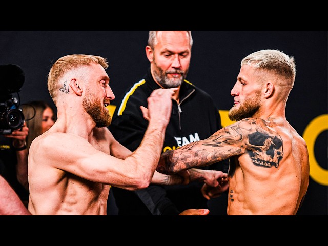 OKTAGON 87 Official Weigh-In | Szabová vs Fernandes in Liberec