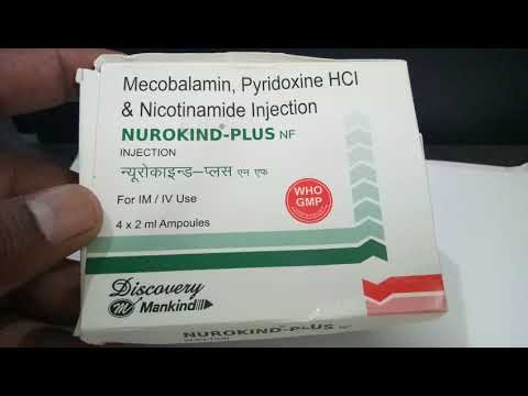 Uses of methylcobalamin nurokind-plus nf injection