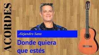 Tutorial - Donde quiera que estés - Alejandro Sanz