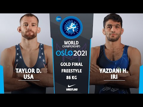 DAVID TAYLOR (USA) v. H. YAZDANICHARATI (IRI) // GOLD FS - 86 kg