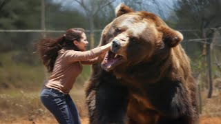 Woman Tries Feeding Bear, Immediately Regrets It
