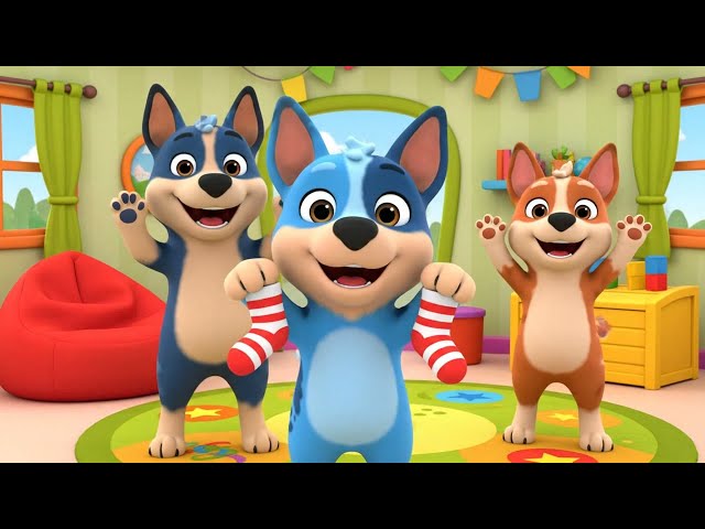 Vídeo relacionado con Bluey Calcetines Niña, Pack de 5 Calcetines Divertidos y Coloridos con Personajes de la Serie, Bingo, Regalo para Niños