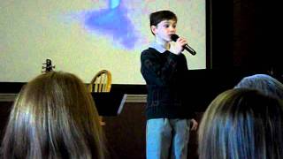 12-11-11 Alex Armstrong singing David Phelp's "Joy, Joy"