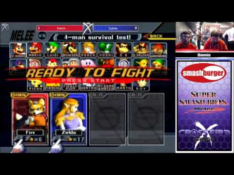Smashburger Melee 4: Kaeon (Fox) vs Subtle (Sheik)