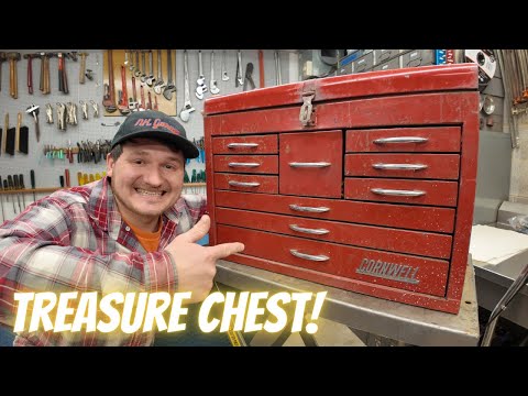 I Gambled On This Loaded Mechanic's Tool Chest! Vintage Tool Haul Heaven!