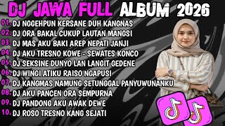 Download lagu DJ JAWA TERBARU 2026 FULL BASS 🎶 DJ RAISO NGAPUSI X DJ DENOK X DJ DEMI KOWE 🎶 DJ JAWA FULL ALBUM mp3