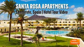 Santa Rosa Apartments - Lanzarote, Spain | Hotel Tour Video