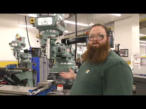 MILL - DRILL AND TAP A HOLE