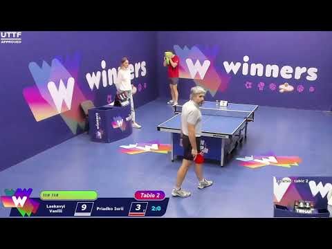 WINners CUP table 2  10.01   Laskavyi Vasilii - Priadko Iurii  14:30