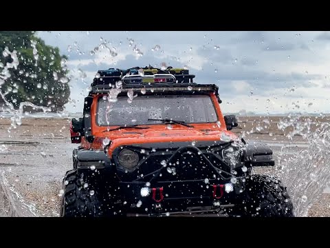 1/10 SCALE JEEP 4WD EXTREME OFFROAD RUBICON VS RGT EX86110 VS CHEROKEE RC ROCK CRAWLER V2 4x4