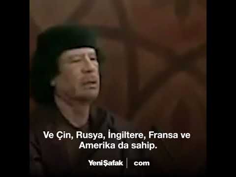 Libya'nın öldürülen lideri Kaddafi'nin 2008'de   Arap birliğinde yaptığı müthiş konuşma. gerçekler!