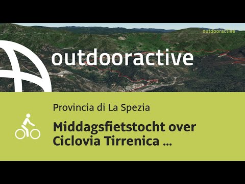 Middagsfietstocht over Ciclovia Tirrenica van Camping La Sfinge naar Framura ...