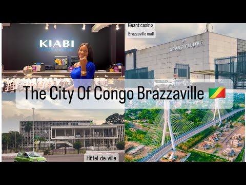 VISIT THE CITY OF CONGO BRAZZAVILLE 🇨🇬/ GEANT CASINO / Malls / Ministries /Roads