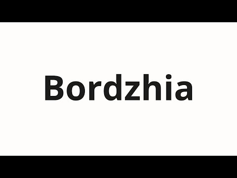 How to pronounce Bordzhia | Борджиа (Borgia in Russian)