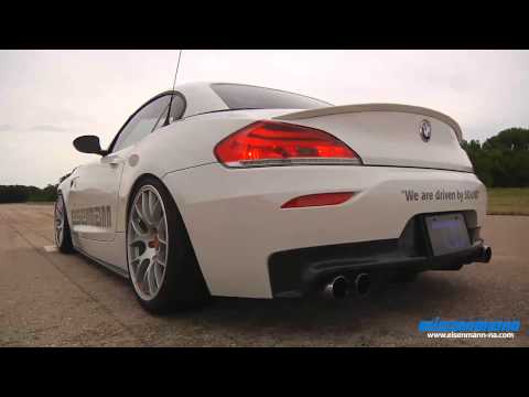 Eisenmann E89 Z4 35i Race Performance with 4x76mm Quad tips