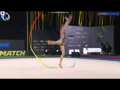 Palina SLANCHEUSKAYA (BLR) Ribbon AA - European Championships Kyiv 2020