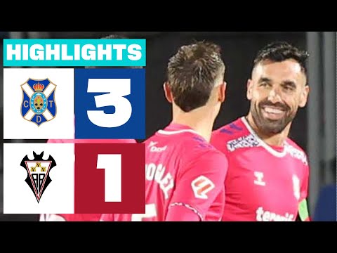 CD TENERIFE 3 - 1 ALBACETE BP I HIGHLIGHTS LALIGA HYPERMOTION