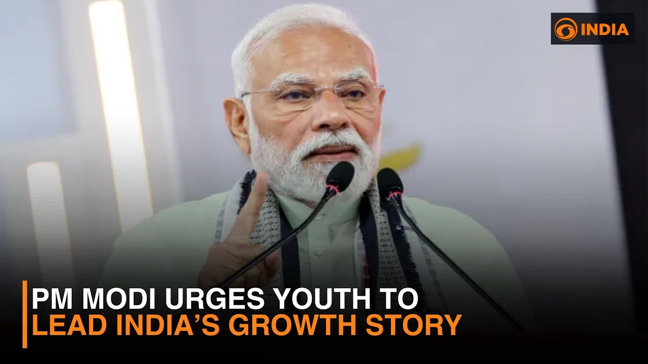PM Modi Urges Youth to Lead India’s Growth Story & more news | DD India Newshour | 9 PM IST