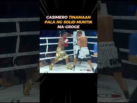 CASIMERO TINAMAAN PALA NG SOLID NI KAMEDA! casimiro vs kameda casimero boxing latest fight #shorts