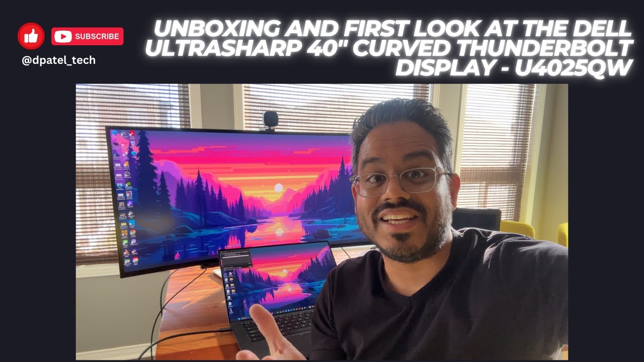 Unboxing and first look at the Dell UltraSharp 40" Curved Thunderbolt Display - U4025QW