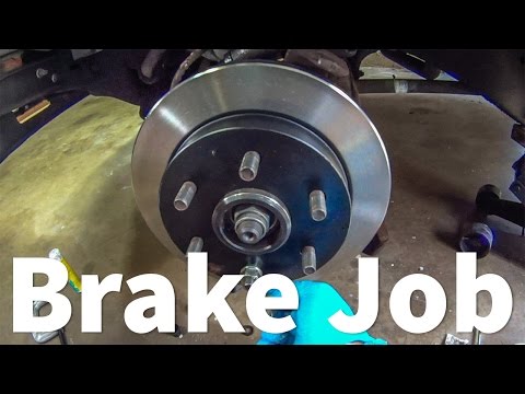 1992-1999 GMC / Chevrolet Suburban Yukon Tahoe Sierra Silverado Brake Job