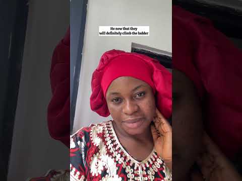 He knows that there where going to use the ladder lol