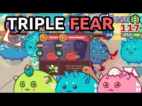 Triple Fear Bird Reptile - 2203 MMR S19 Gameplay | Axie Infinity