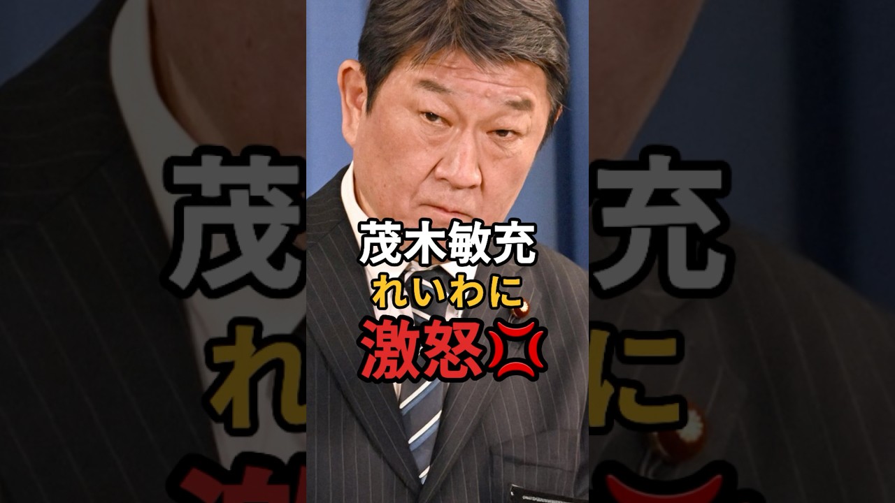 【激怒】対米投資をれいわの奥田に馬鹿にされた茂木敏充が激怒！