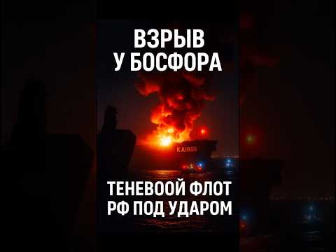⚡ Взрыв теневого флота рф — Kairos и Virat попали под удар
