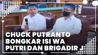 Chuck Putranto Bongkar Isi Pesan WhatsApp Putri Chandrawati dengan Brigadir J, Ini Isinya