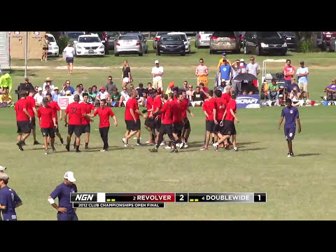 1st half of Revolver vs Doublewide (Open Final), Oct 28 2012 Club Championships 2:30pm ET