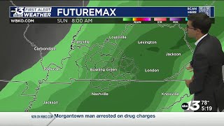 Tracking rain and storm this weekend