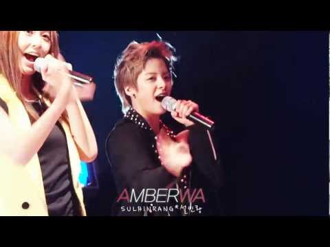 [Fancam] 110729 f(x) - HOT SUMMER Amber focus [AMBERWA]