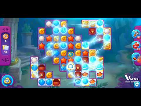 Fishdom. 9059 super hard level no boosters and diamonds. 21 move