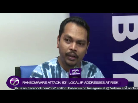 "RANSOMWARE ATTACK: 831 IP ADDRESSES AT RISK" TX 150517