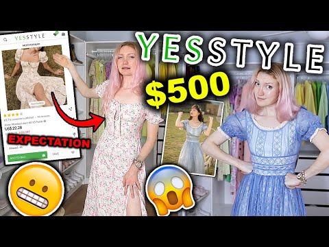 yesstyle haul 2021 | yesstyle cottagecore haul & try on!!.！yesstyle試穿2021 (YESSTYLE HAUL 2021 | YESSTYLE COTTAGECORE HAUL & TRY ON!!! YESSTYLE TRY ON HAUL 2021)