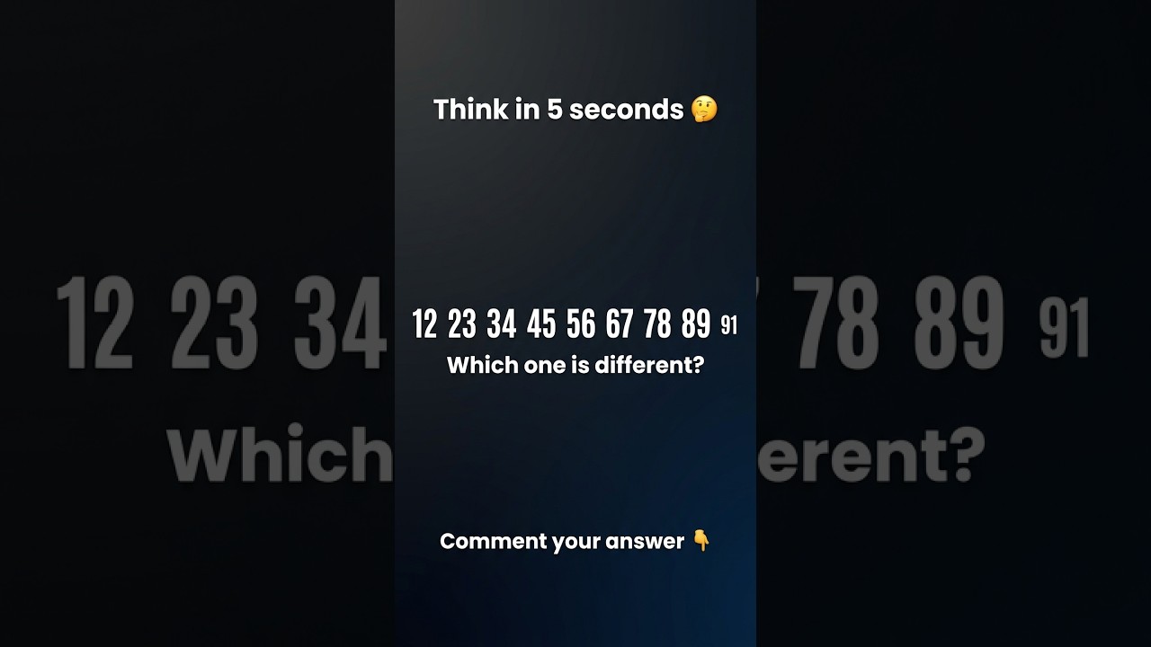 Think in 5 Seconds 🤔 Only Geniuses Can Find the Mistake! 😳 #viral #trending #challenge