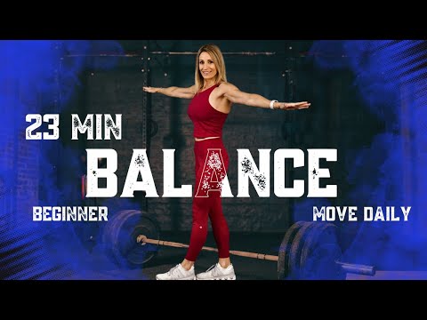 23-minütiges Gleichgewichtstraining für Anfänger | Üben Sie Ihr Gleichgewicht!