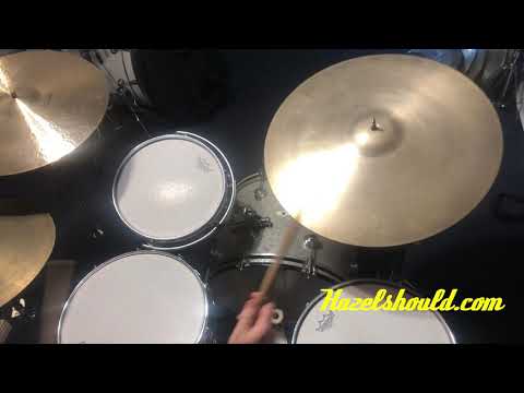 Vintage Zildjian 22” 1960’s Crash Ride 2738 Grams